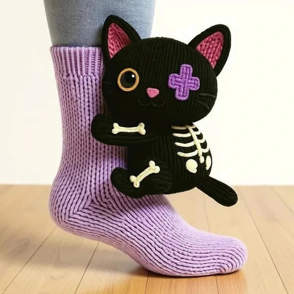 Cozy Anti-Slip Animal Socks