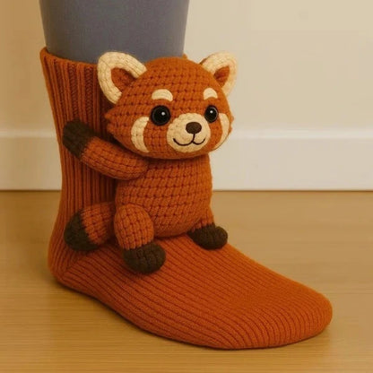 Cozy Anti-Slip Animal Socks