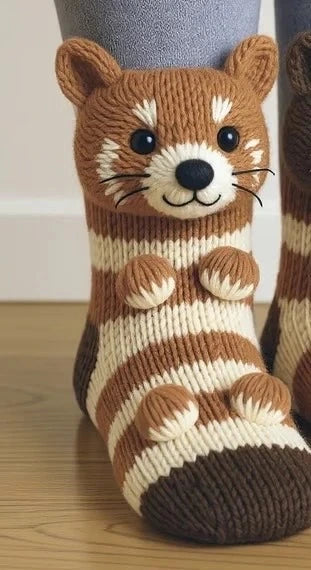 Cozy Anti-Slip Animal Socks