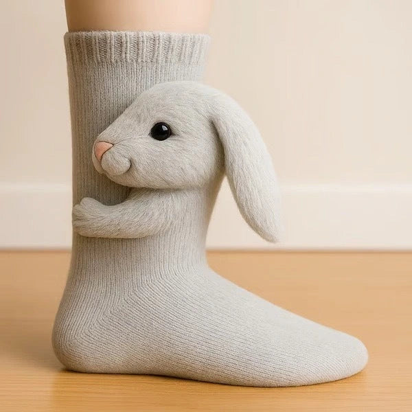 Cozy Anti-Slip Animal Socks