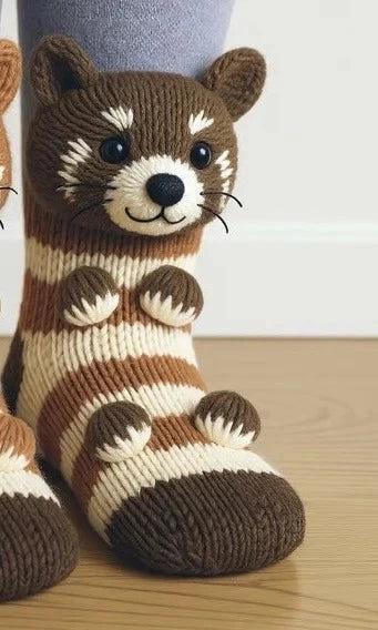 Cozy Anti-Slip Animal Socks