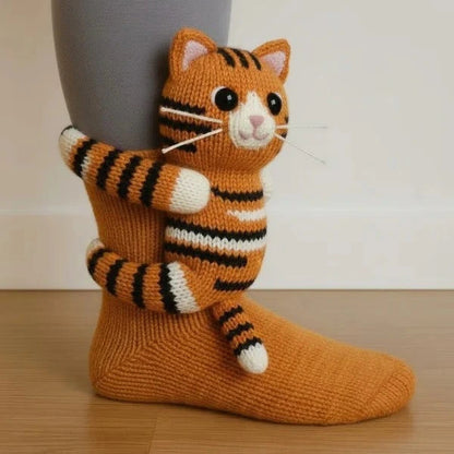 Cozy Anti-Slip Animal Socks